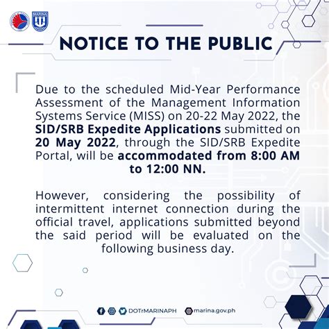 sid srb|MARITIME INDUSTRY AUTHORITY.
